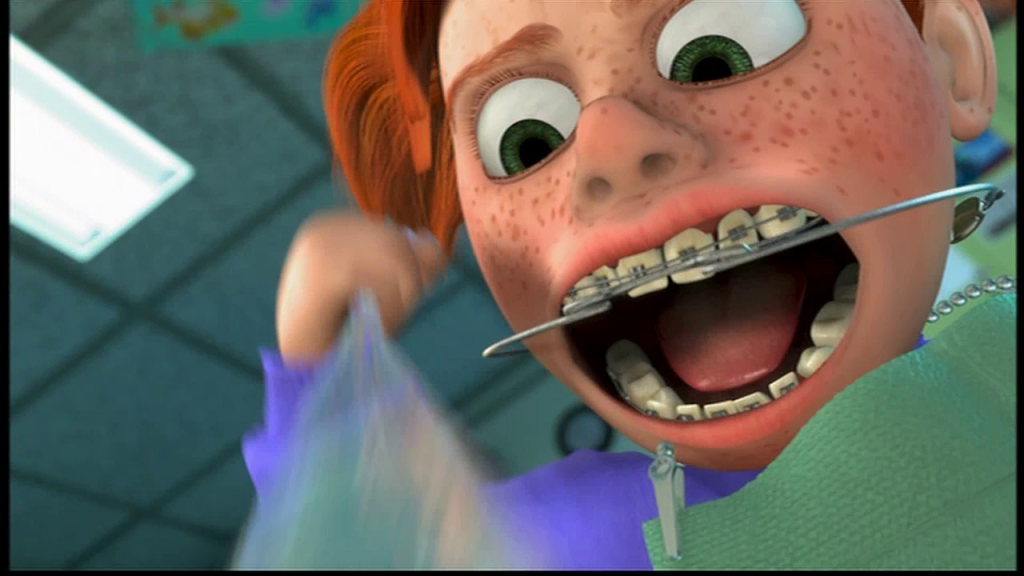 Le monde de Nemo appareil dentaire Darla et Nemo